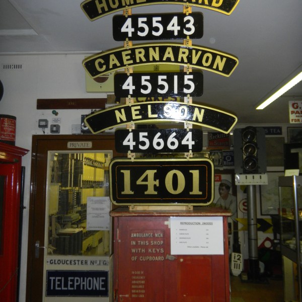 a sign above a store